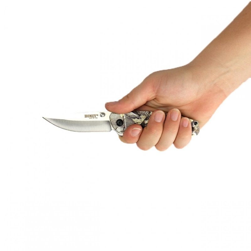 Nóż EDC składany kamuflaż Homey's, Fieldpal K1, stal nierdzewna camo