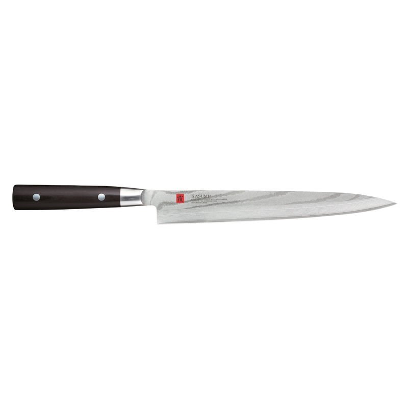  Nóż japoński Sashimi dł. 24 cm ze stali damasceńskiej KASUMI 