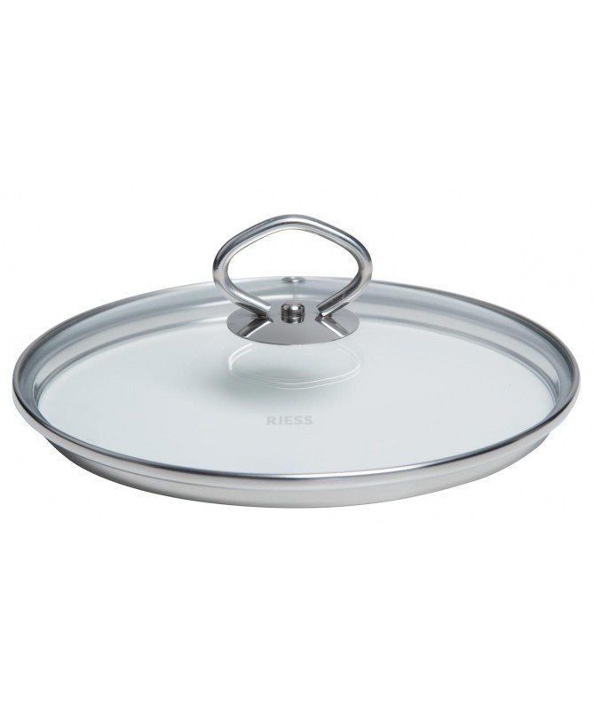 Garnek Niski Z Pokrywą 16 cm Rosso Riess