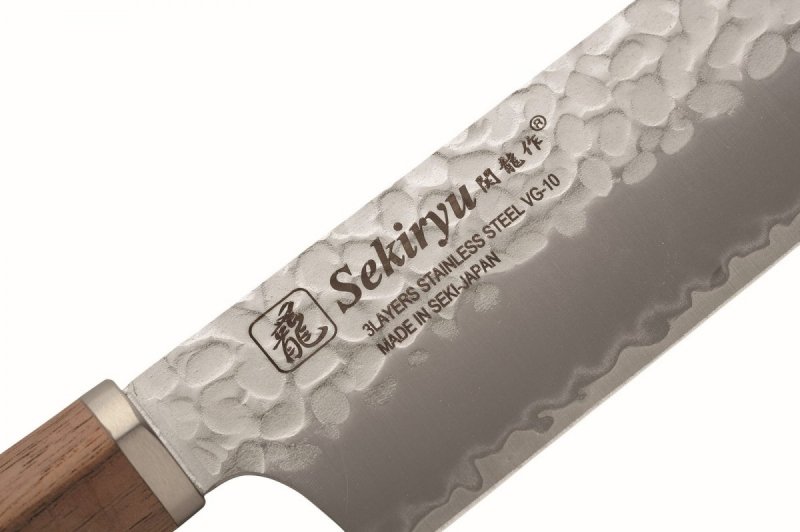 Nóż Sekiryu KASHI Santoku 165 mm [SR-VGH100W]