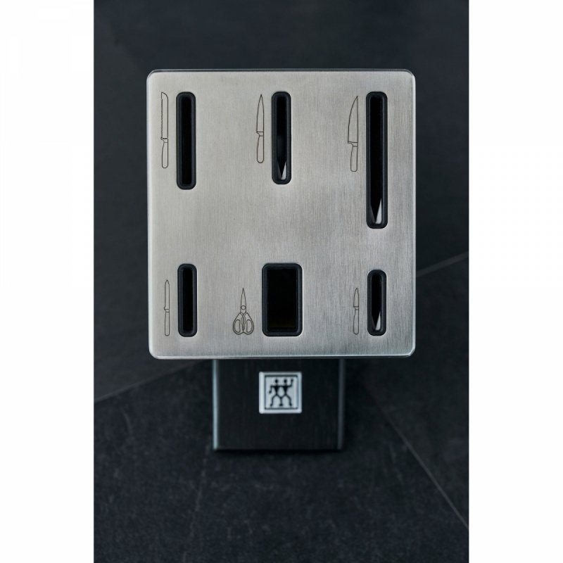 Zestaw 5 Noży W Bloku Samoostrzącym Czarny Four Star Zwilling