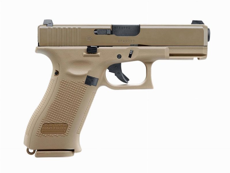 Replika pistolet ASG Glock 19X 6 mm coyote