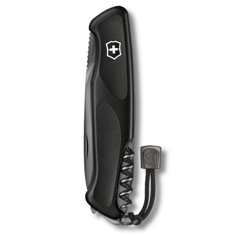Victorinox Ranger Grip 55 Onyx Black - Scyzoryk z 12 Funkcjami, Czarna Edycja Limitowana
