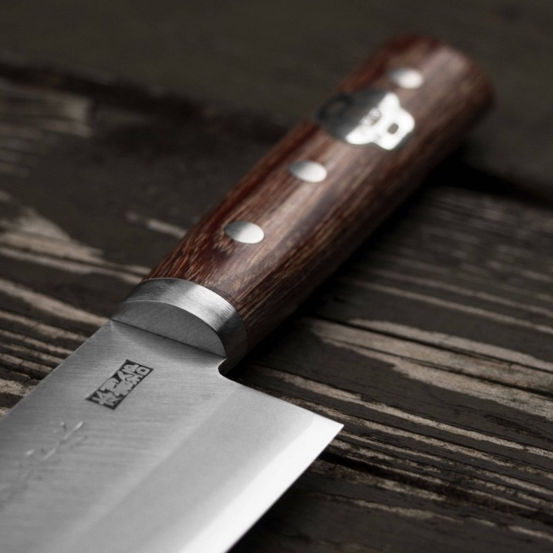 Kanetsune 2000 Shiro/ss Santoku 16,5cm