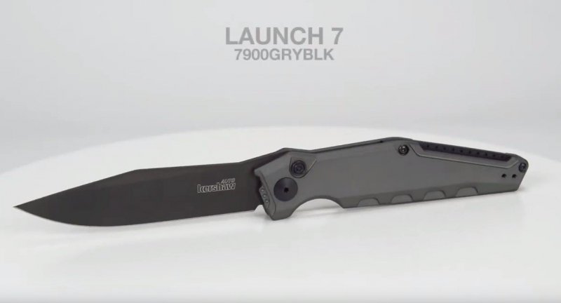 Nóż składany Kershaw Launch 7 7900GRYBLK