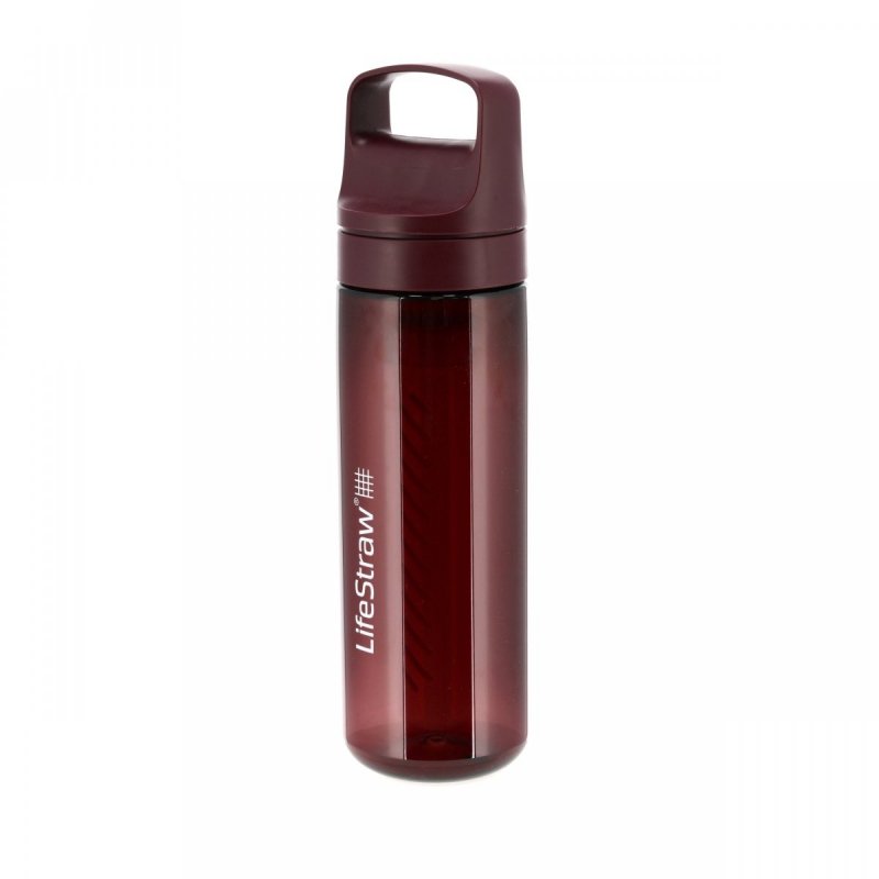Butelka z filtrem do wody LifeStraw Go 2.0 Merlot Me Away 650 ml