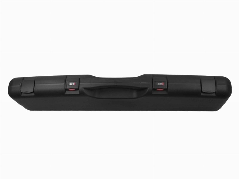 Kufer na broń czarny z zamkiem szyfrowym 97x25x10 cm