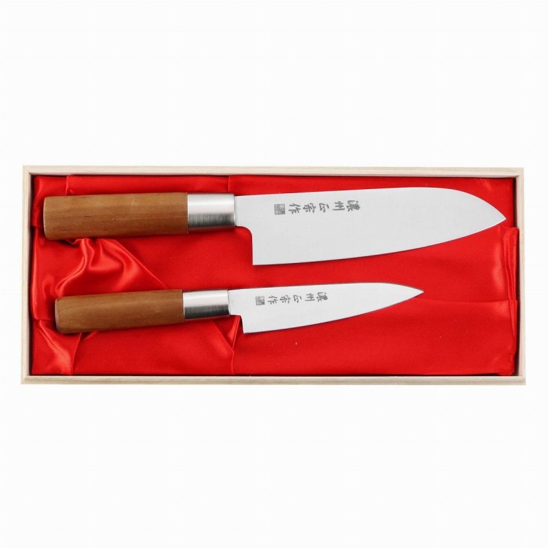 Satake Masamune Zestaw nóż Kuchenny Uniw + Santoku uniwersalny