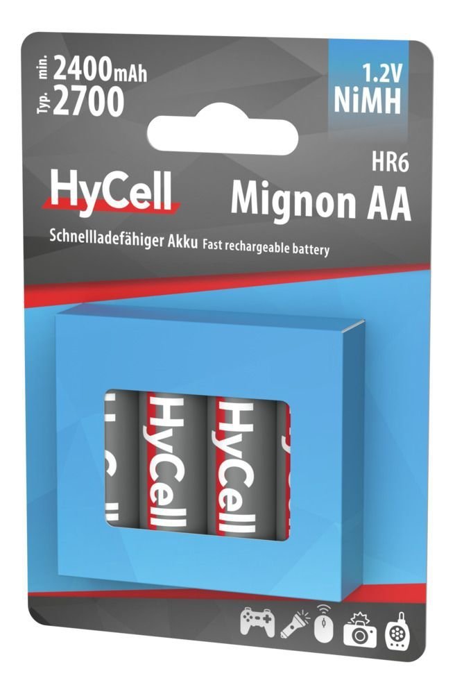 Akumulatory HyCell NiMH AA / HR6 typ 2700, 4 szt
