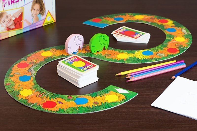 Gra My First Activity 3-7 lat Kreatywność Słoniki