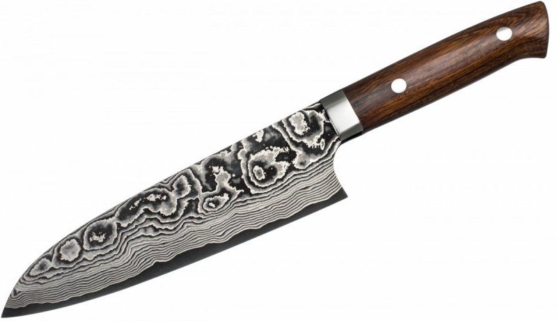 Takeshi Saji IW Nóż Santoku 18cm VG-10