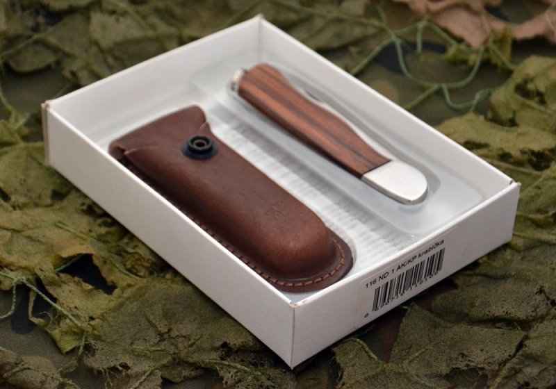 Nóż outdoorowy Mikov 116-ND-1 AK/KP 9 cm drewno etui