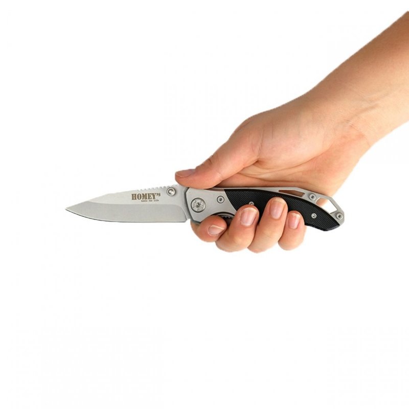 Nóż z blokadą ostrza  Homey's, Escape K3 Włkono szklane i stal nierdzewna