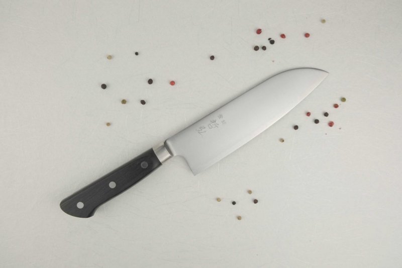 Nóż kuchenny Tetsuhiro KAS Santoku 170 mm [KAS-951]