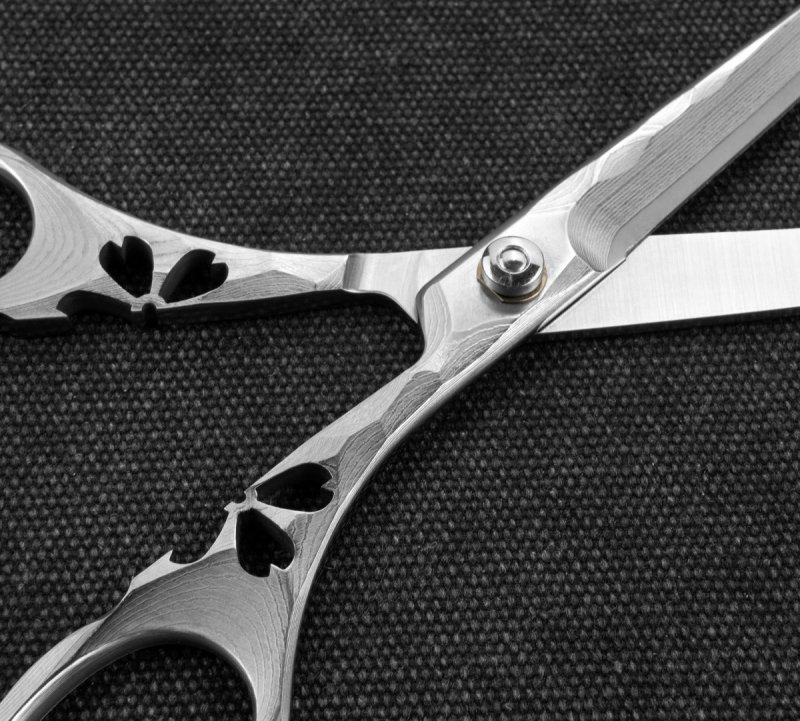 Mcusta Sakura Damascus Nożyczki kuchenne