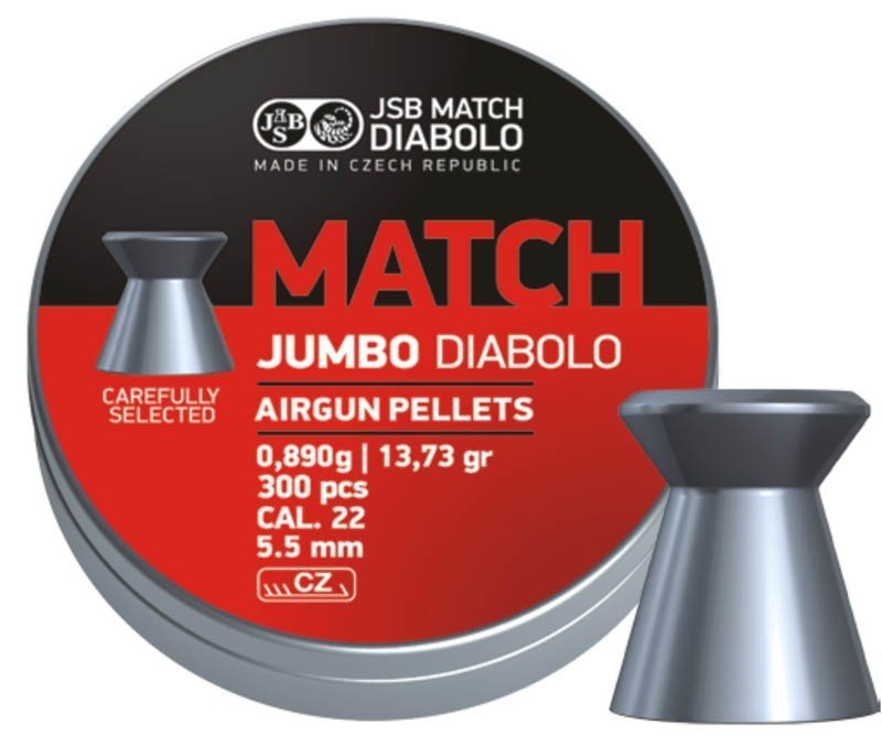 Śrut Diabolo JSB Exact Jumbo Match 5.50 mm 300 szt