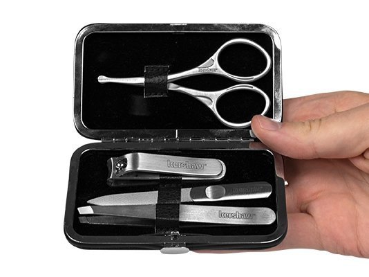 Zestaw do Manicure Kershaw KMCURE w Metalowym Pudełku