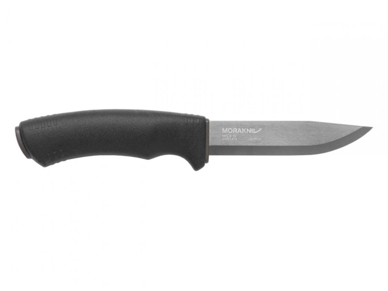 Nóż Morakniv Bushcraft czarny bez ząbków 10791