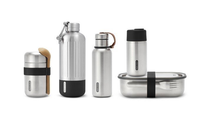 BB-Termos obiadowy stalowy, czarny