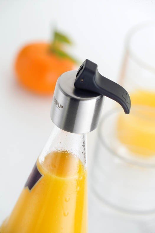 Stoper do butelek Gefu Botelo stalowy 8 cm