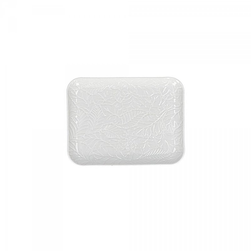 Taca Do Serwowania 20 X 15 Cm Bosco La Porcellana Bianca