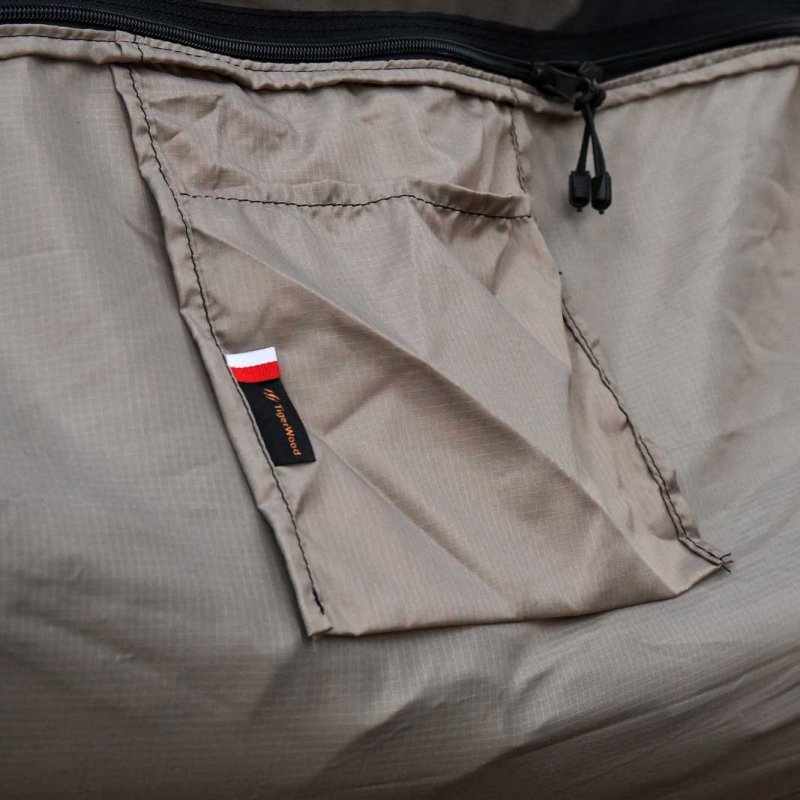 Hamak TigerWood Ważka V2 long z moskitierą pustynny