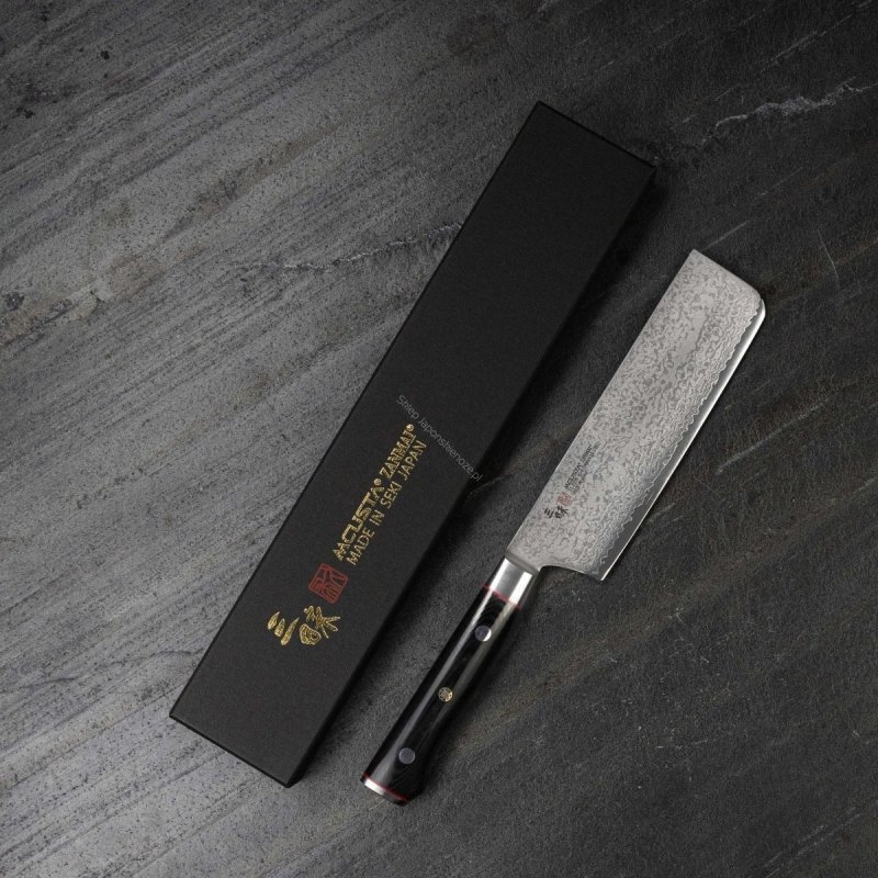 Mcusta Zanmai Classic Pro Zebra VG-10 Nóż Nakiri 16,5 cm