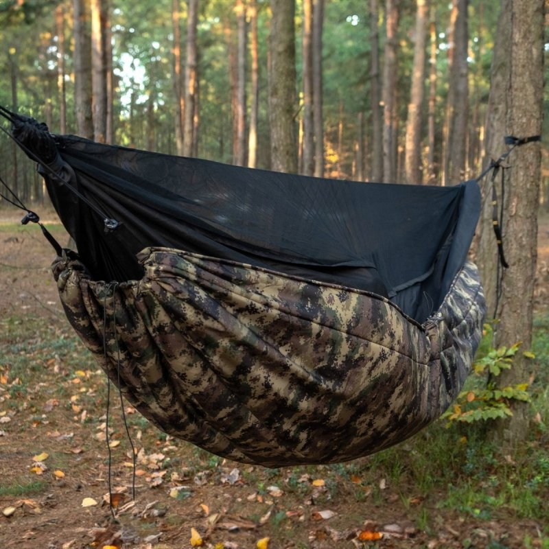 Podpinka TigerWood Underquilt Marra 4.0 200 cm kamuflaż