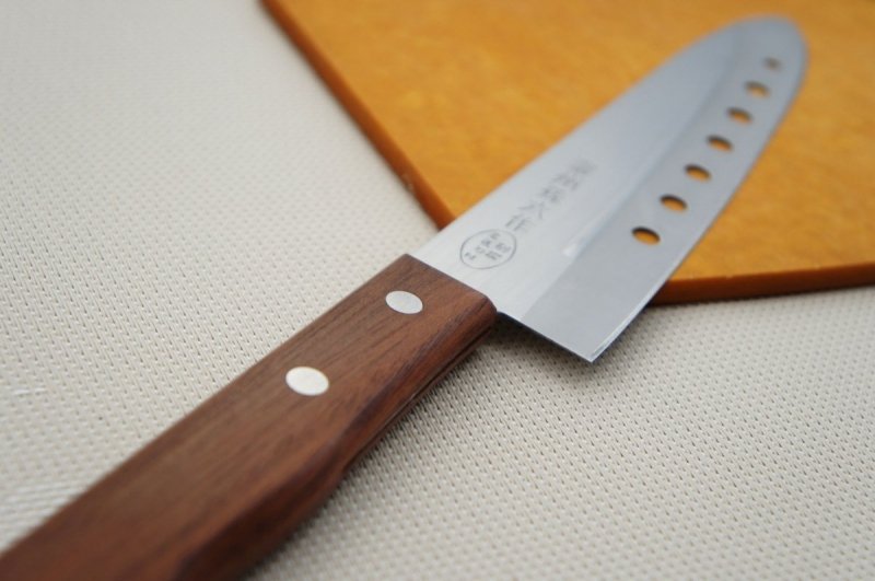 Nóż szefa kuchni Satake Tomoko 18cm, stal 420J2, otwory
