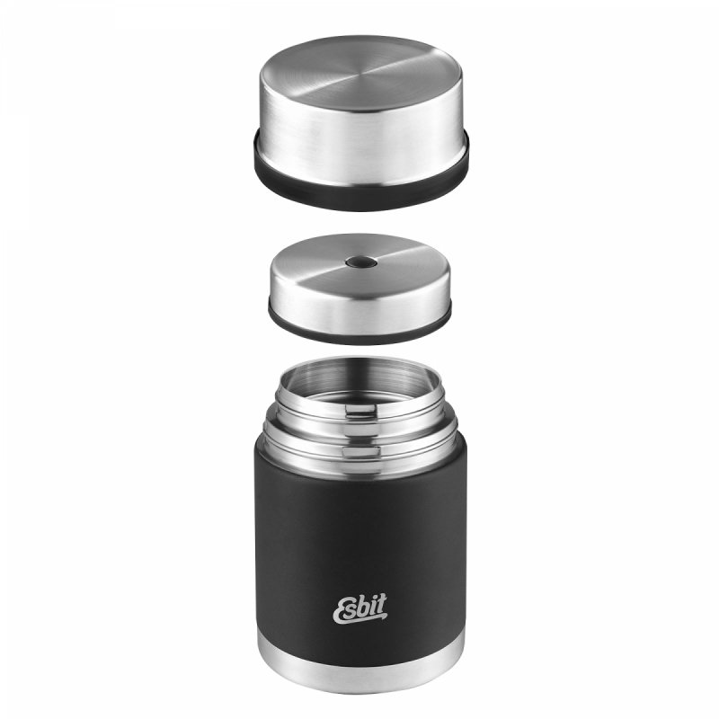 Termos obiadowy Esbit Sculptor 1L czarny - stal nierdzewna, BPA free