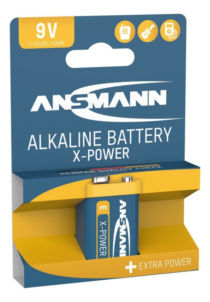 Bateria alkaliczna Ansmann X-Power E / 6LR61 9V