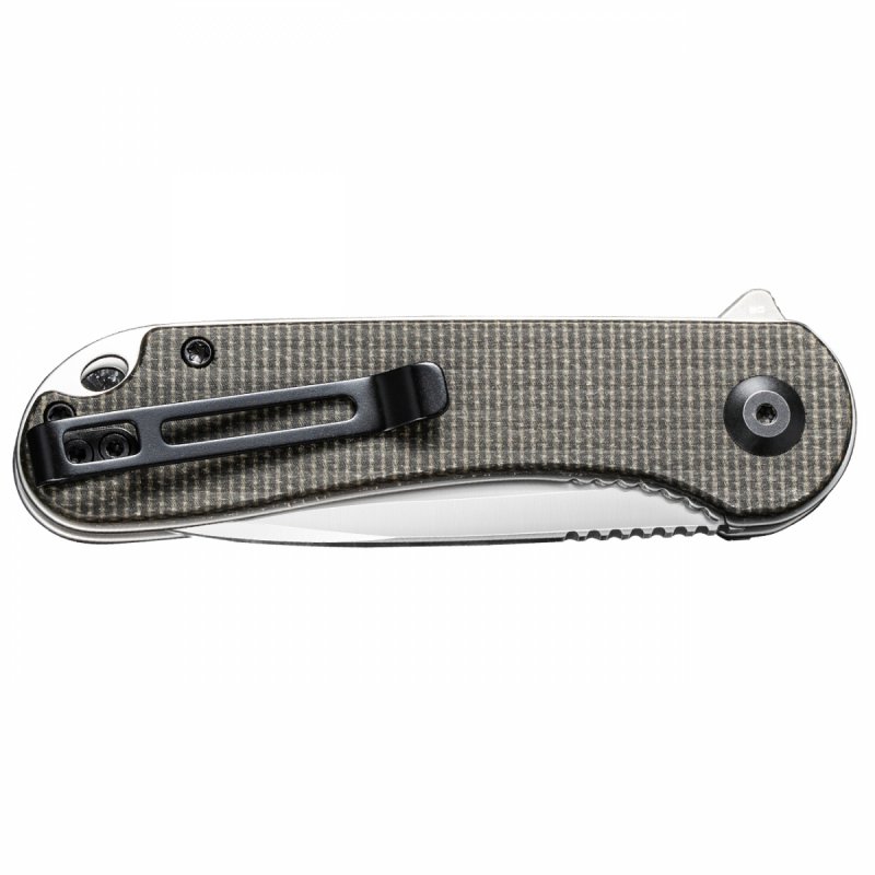 Nóż składany Civivi Elementum C907T dark green micarta