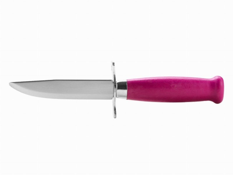 Nóż Morakniv Scout 39 Safe różowy stal nierdzewna