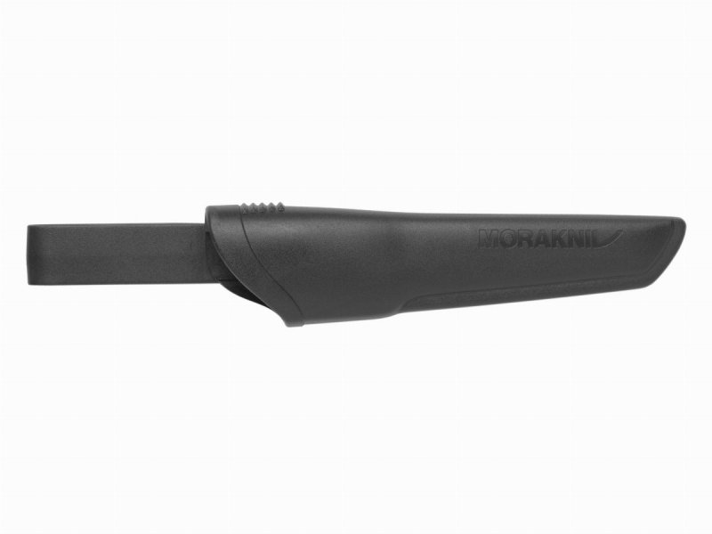 NĂłĹź Morakniv Bushcraft czarny bez zÄbkĂłw 10791