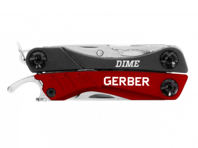 Multitool Gerber Dime czerwony