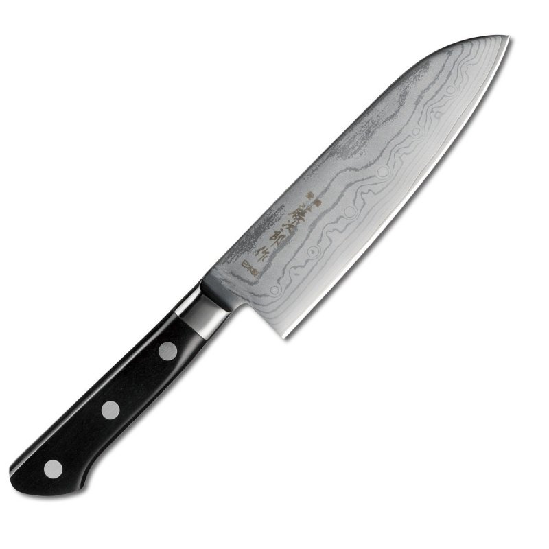 Nóż Santoku 17cm Tojiro DP37 PLUS ostrzałka Taidea T0825D