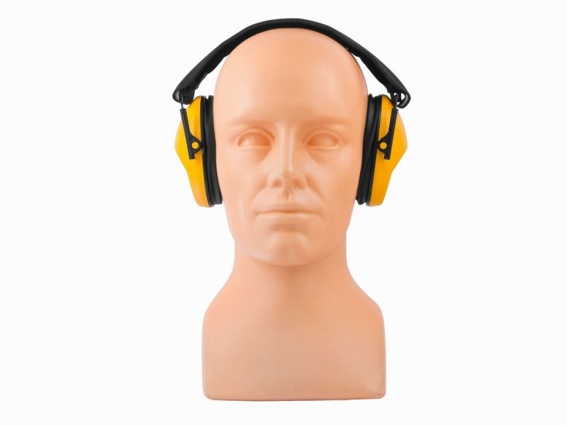 Słuchawki ochronne pasywne RealHunter PASSiVE pomarańczowe