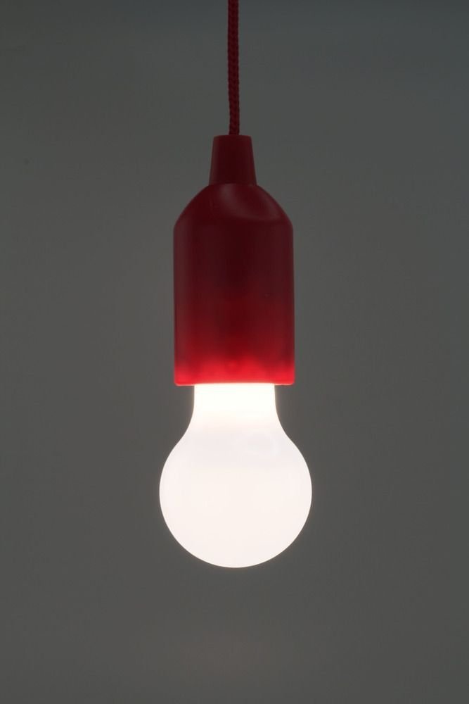 Żarówka LED HyCell PL1W, 25 lm, 3xAAA, czerwona