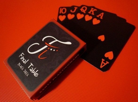 Karty do Gry Final Table Black Deck