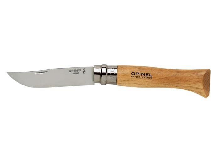 Opinel Nóż Inox Natural 08, ostrze 8.5cm, etui
