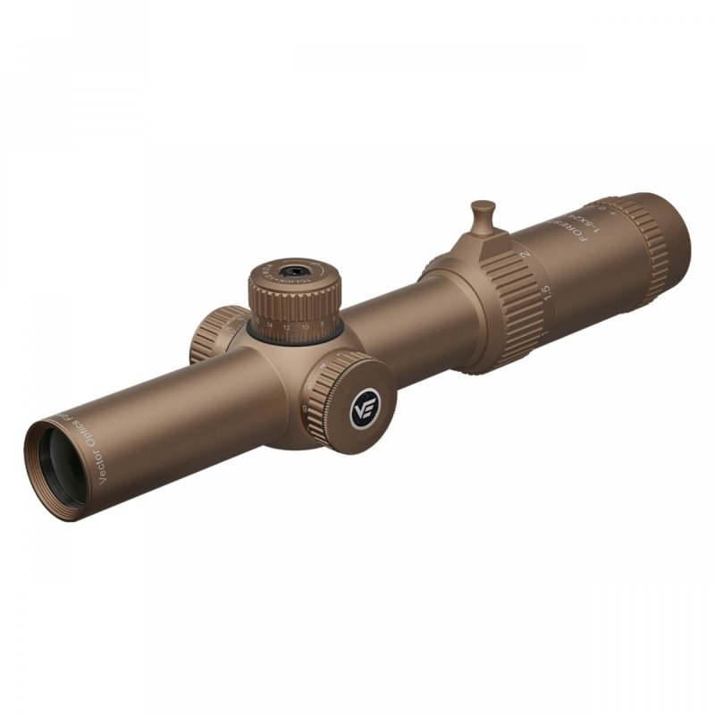 Luneta Vector Optics Forester 1-5x24 FDE SFP 30 mm SCOC-32