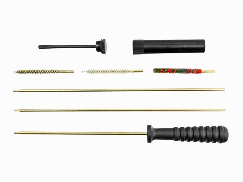 Mosiężny wycior + komplet szczotek + pudełko - 4.5 mm