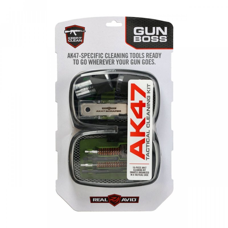 Zestaw do czyszczenia broni Real Avid Gun Boss AK47 16 elementów AVGCKAK47