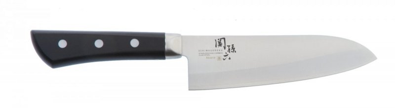 KAI Seki Magoroku Akane nóż kuchenny Santoku 165mm