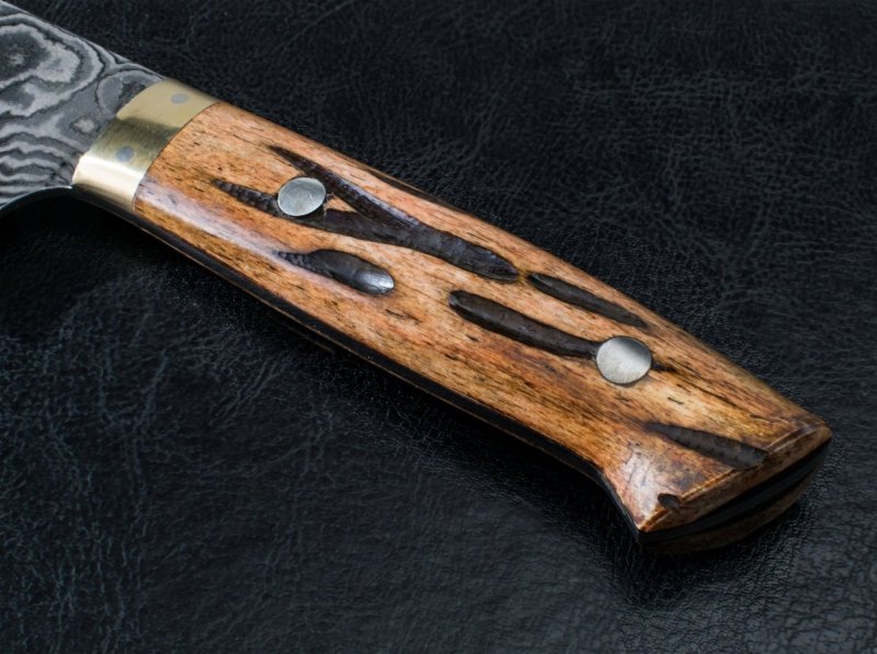 Takeshi Saji YBB Ręcznie kuty nóż do obierania 9cm VG-10