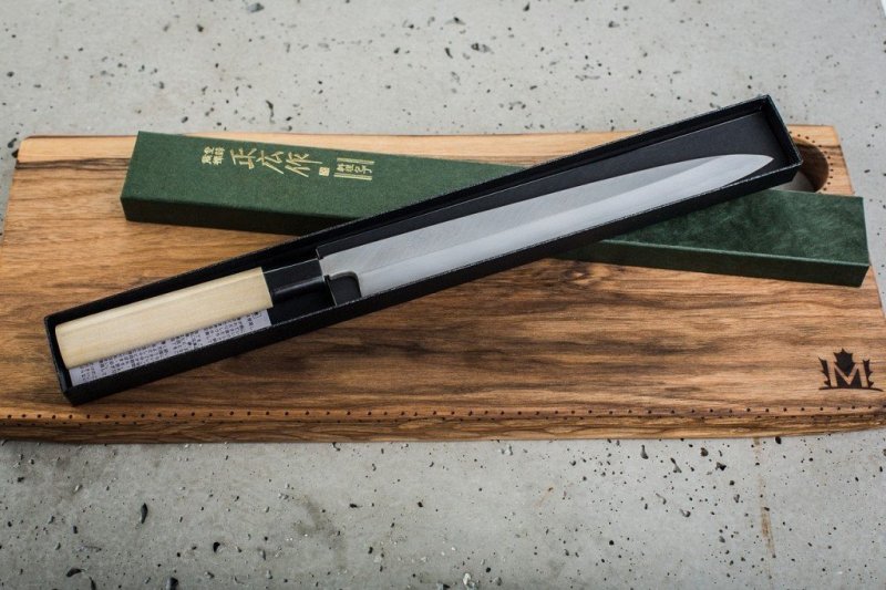 Nóż Masahiro MSC Santoku 17 cm lekki MBS-26 HRC 58-59