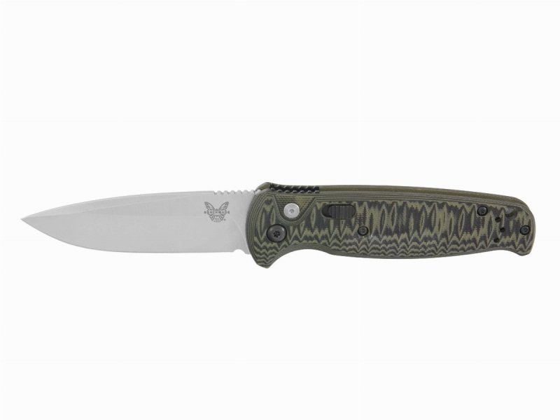 Nóż Benchmade 4300-1 CLA - Automatyczny, blokowane ostrze, stal CPM 154, do EDC i taktyki - 199 mm - Benchmade