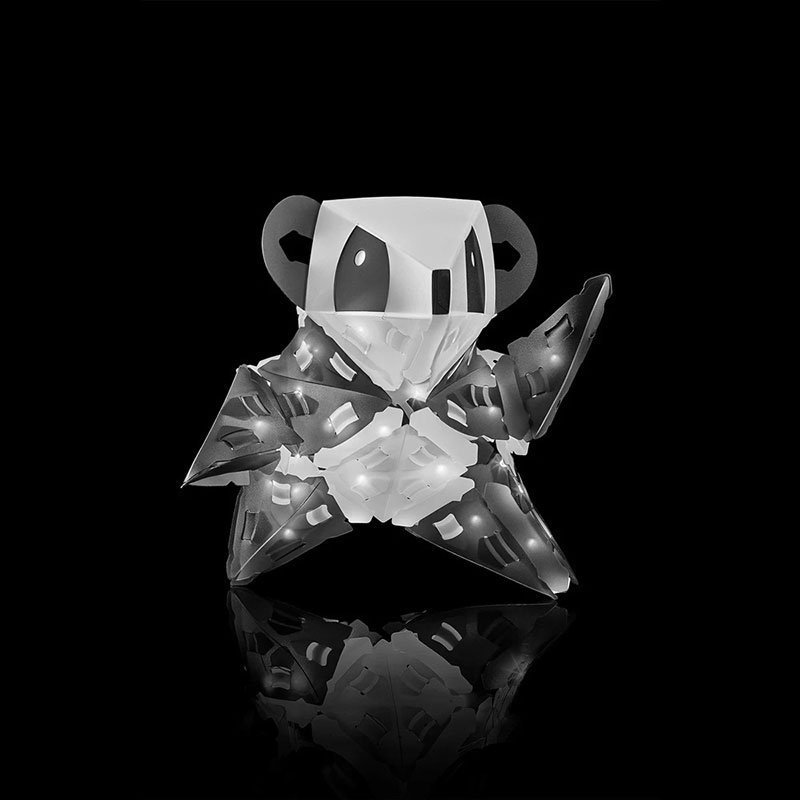 Creatto Świecąca Panda i Przyjaciele - Zestaw LED