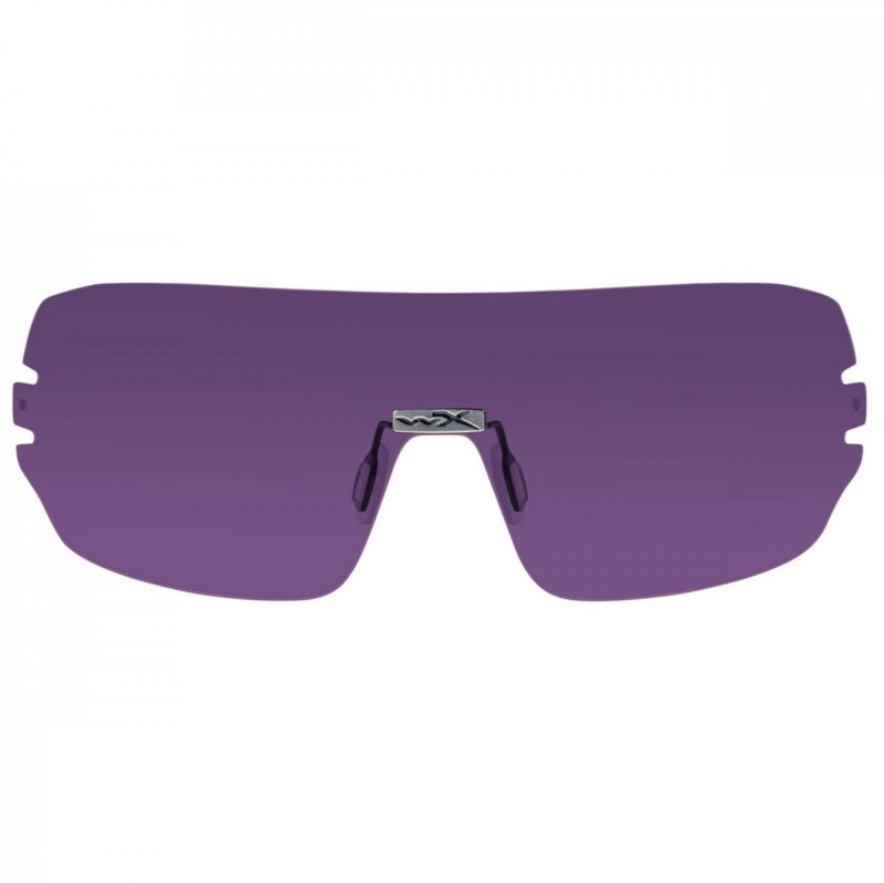 Szkła wymienne Wiley X Detection fioletowe z noskiem