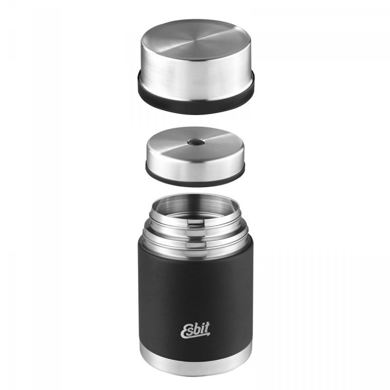 Termos obiadowy Esbit Sculptor 1L czarny - stal nierdzewna, BPA free